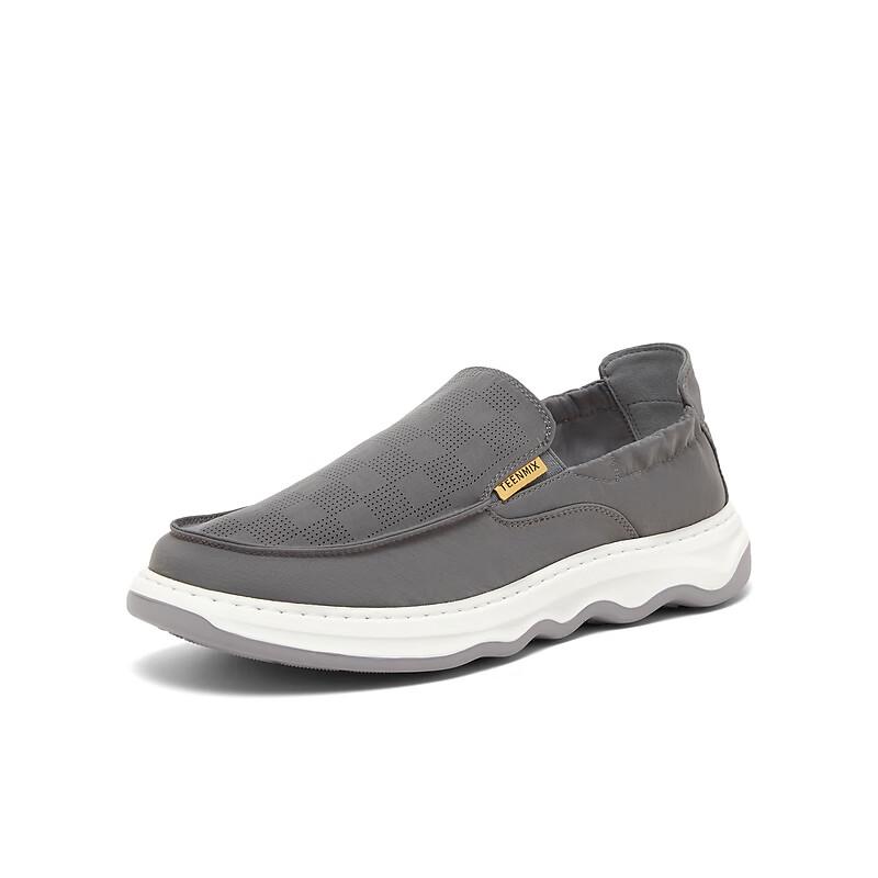 Teenmix Men s Slip-On Canvas Casual Shoes 39