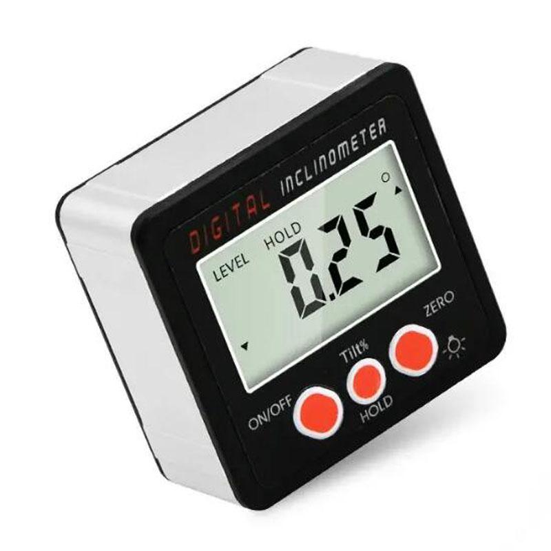 Digital Protractor Inclinometer Level Box Level Measuring Tool Electronic Angle Meter Angle Finder Angle Gauge Magnetic Base