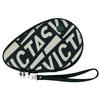 Victas Table Tennis Racket Printed Round Racket Black 672111 Case, Case, (1000),