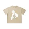 260 GSM Double Yarn 32 Count 100% Cotton Demon Slayer V13 Sanemi Print Unisex Heavy Cotton T Shirt