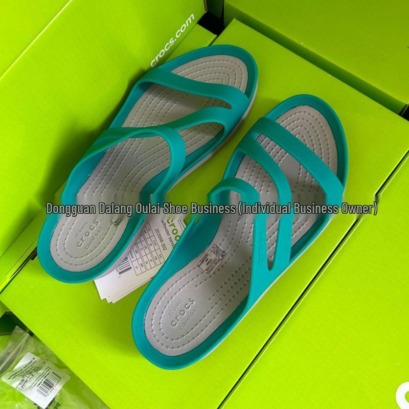 Women's Trendy Cross-Wrap Soft Sole Outdoor Beach Slippers