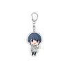 55MM Anime Laid-Back Camp Keychain Shima Rin/Inuyama Aoi/Ena Saitou  Key Chain Acrylic Model Plate Christmas Gifts