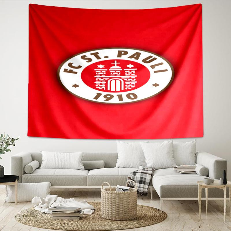 St. Pauli Tapestry, Wall Hanging Tapestry, Pattern Tapestry for Dorm Bedroom Living Room Wall Art Photography Backdrop