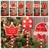 Stop Letter Christmas Wooden Night Lamp Atmosphere Light Xmas Ornament Light  Party