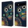 For iPhone 17 Air Wallet Case Pattern Printing PU Leather Flip Stand Phone Cover