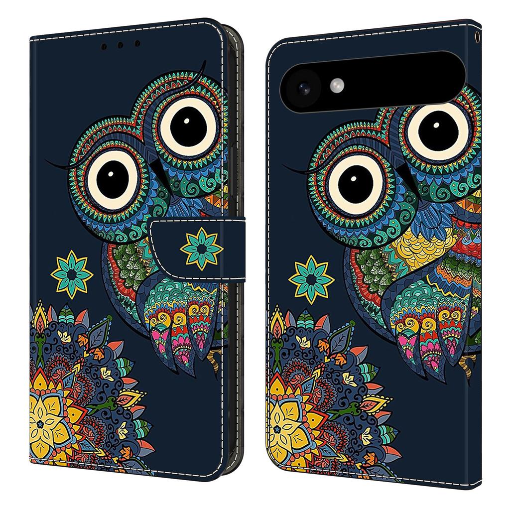 For iPhone 17 Air Wallet Case Pattern Printing PU Leather Flip Stand Phone Cover