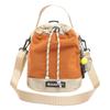 Fashion Color Blocking Neutral Lightweight Nylon Drawstring Cup Bag For Cycling And Hiking