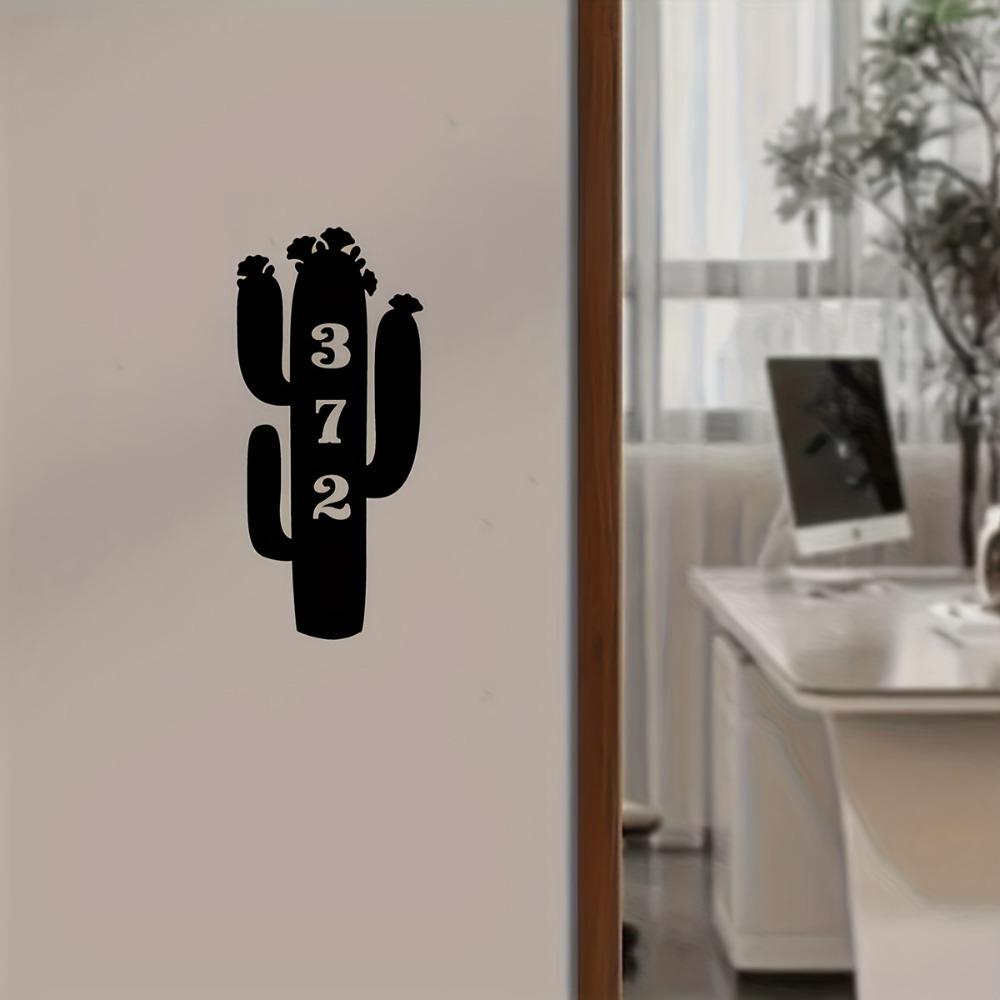 Metal Cactus Wall Art Decor Handmade Outdoor Garden Sign Nature Lovers Gift