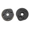 2Pcs Outer Portal Covers Black Antiwear Rustproof High Accuracy Portal Covers Weights for SCX10 III Capra 1/10 Crawler