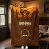1pc Harry Potter,Goblet of Fire,Deathly Hallows Outdoor Flannel Throw Blanket All Season Soft Warmth,Home Decor 1031161