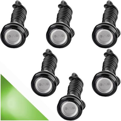 Luz LED Olho de Águia de Alta Potência 18mm 9W, Carro Motocicleta DRL Luz Diurna