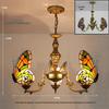 Tiffany Butterfly Pendant Light for Bedroom, Dining Room, Bar, Coffee Shop, Creative Club, KTV, and Counter Lighting