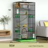 Large Parrot & Bird Cage for Budgies, Peonies, Wrens, Starlings & More