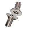 50pcs M4 Stainless Steel SS304 Flat Head Star Drive Machine Screws  S