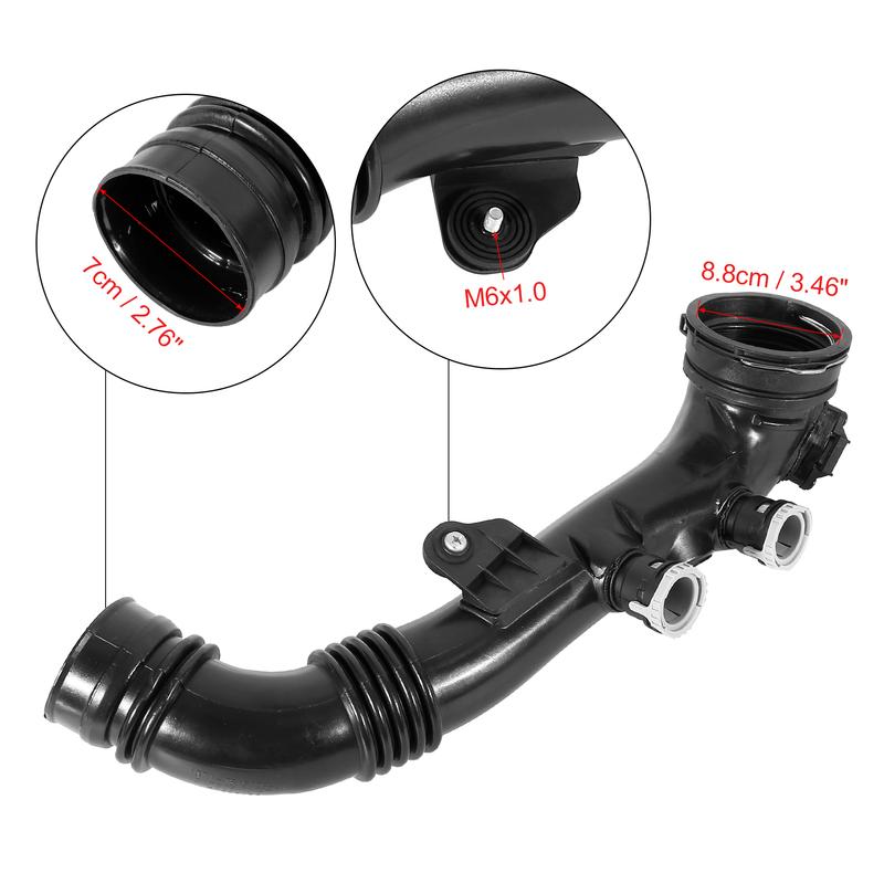 X Autohaux Auto Engine Air Intake Hose Tube Air Inlet Duct Pipe 13717590306 for BMW 335 i/xi/is xDrive 2007-2013 Accessories