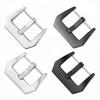Stainless Steel Watch Buckle Watchbands Button Pin Clasp for Watch Band Replacement Buckle 16/18/20/22/24/26mm Watch Accessories