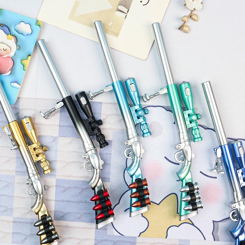 Luminous Creative Neutral Pen with Lamp Signature Pen Ornament Personalized Stationery