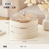 Multi layer Transparent Snacks Box Dust-proof Acrylic Dry Fruit Tray Candy Nut Storage Box Modern Living Room Sundries Container