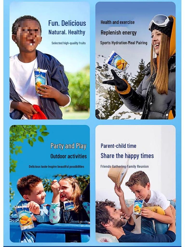 Imported Fruity Goodness: Little Monster Natural Freshly Squeezed 200ml Grape, Pear & Orange Juice for Kids