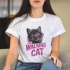 The Walking Cat Funny Horror Parody T-Shirt