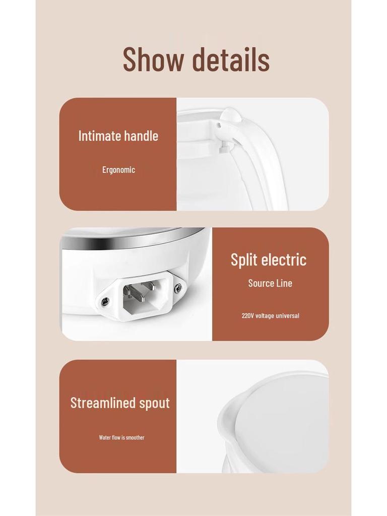 Travel-Friendly Foldable Electric Silicone Kettle