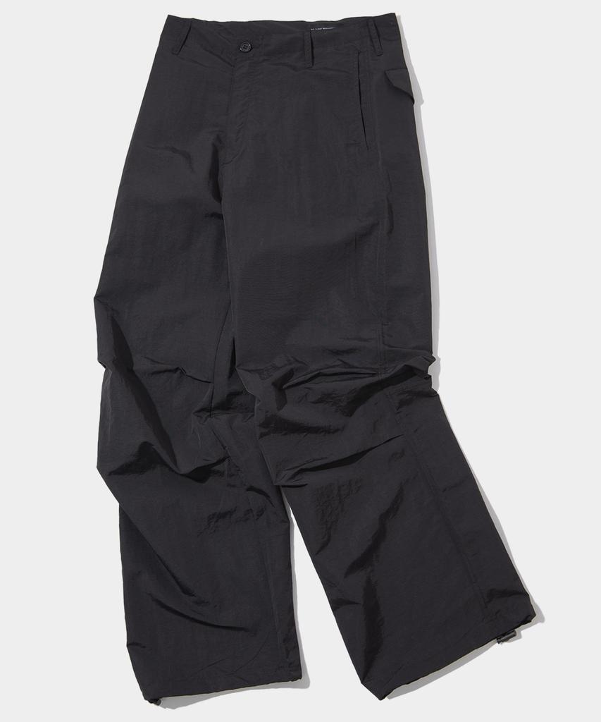 BLACK MOMENT Utility Wide Parachute Nylon Pants _ 4 Colors
