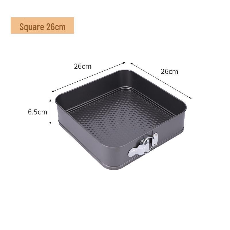 

Форма для торта «Трансграничный»: Круглая/квадратная, антипригарная, устойчивая к высоким температурам, легкоочищаемая, съемное дно, надежная застежка