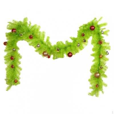 Artificial Garland 106.30inch Xmas Decor Christmas Decoration for Fireplace Housewarming Outdoor