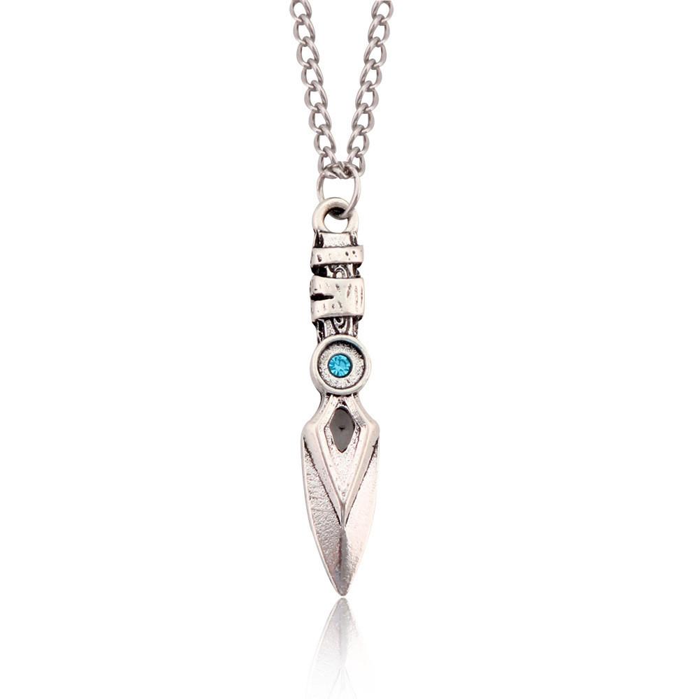 Game Cosplay Valorant Necklace With Electroplated Alloy Pendant Jewelry Gift