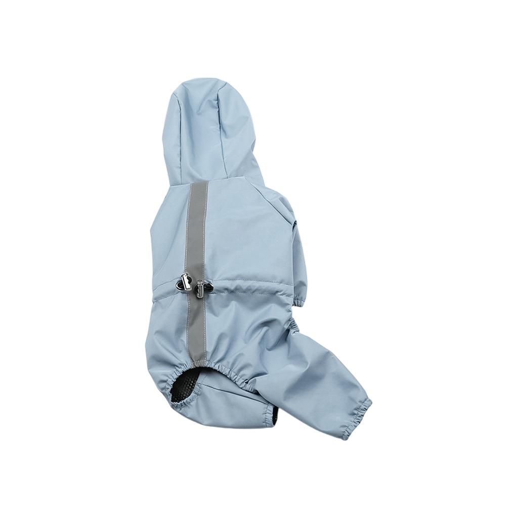 Full-Body Pet Raincoat – Hooded Four-Legged Rain Jacket With Reflective Strip For Dogs & Cats (Multiple Sizes)