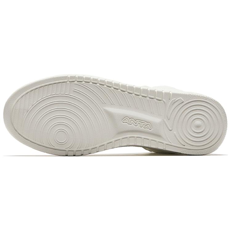 Anta Comfortable Versatile Non-Slip Durable High-Top Sneakers Women Sneakers White Blue 922448002Q-4