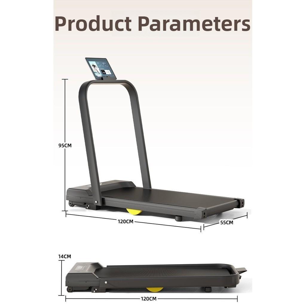 Household Indoor Mini Fitness Equipment Gym Weight Loss Exercise Walking Machine Foldable Small Electric Treadmill