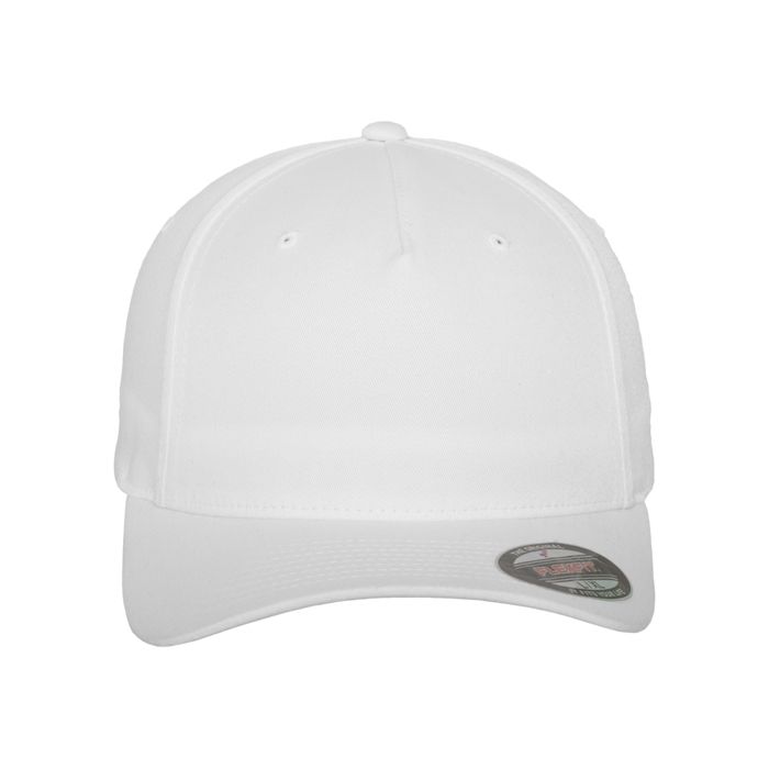 Casquette - Flexfit - 5 Panel - Blanc - Mixte - Été