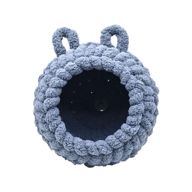 Birds Bed Parrots Plush Nest Hanging Tree House for Small Birds Hamster Portable Bird Screw Fixed Nest Bed Bird Toy