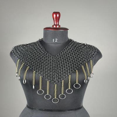 Lady Chainmail Armor Medieval Knight Costume Chainmail Female Costume Medieval Armor Best Gift for Her