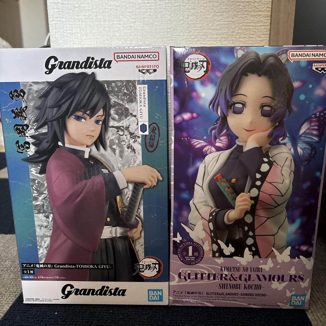 

[USED] Giyu Tomioka and Shinobu Kocho 20cm Figure
