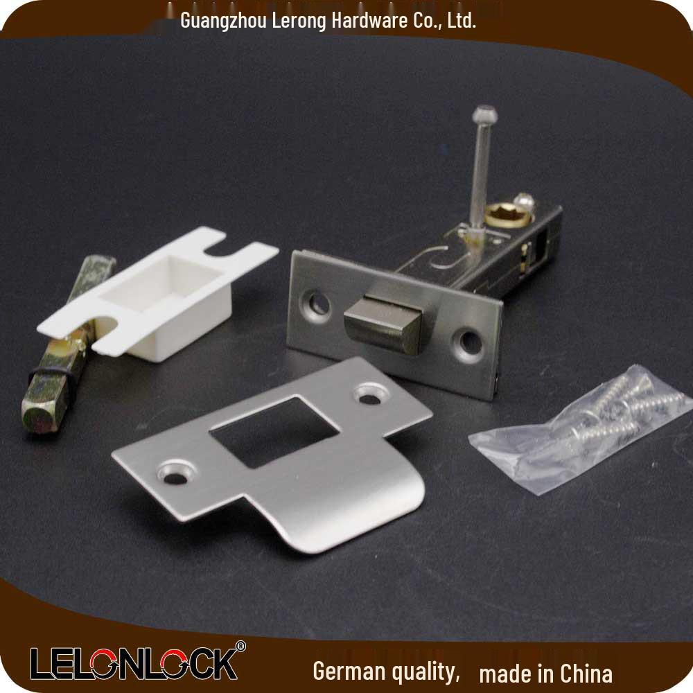 American Style Bathroom Door Lever Lock - 304 Stainless Steel, Toilet Passage Room