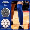 1Pcs Football Shin Guard Socks With Foam Calf Compression Sleeve Honeycomb Pads Soccer Legging