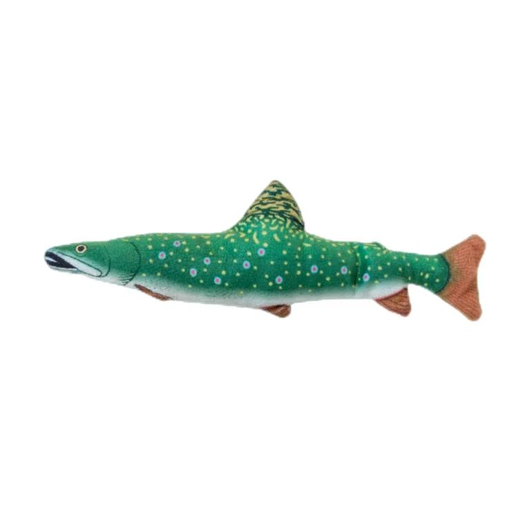 Pet Supplies Cat Toy Fish Deep Sea Fish Doll Cat Mint Grass Pet Supplies Cat Toy Self Hi Interactive Toys Pet Teething Plush Toy