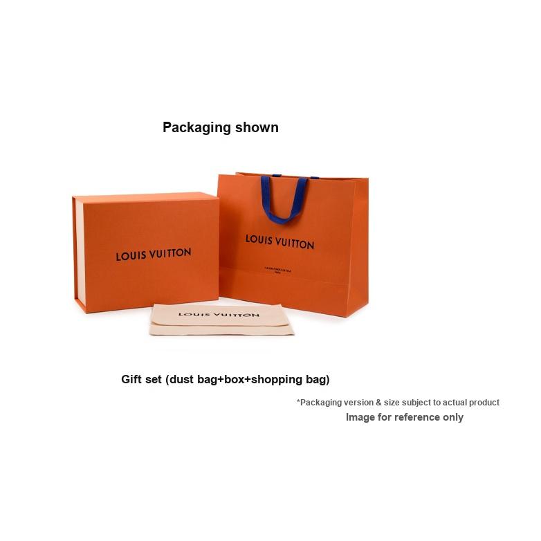 Louis Vuitton Elizabeth Pattern Printed Leather Wallet Unisex Wallet Brown Orange GI0357