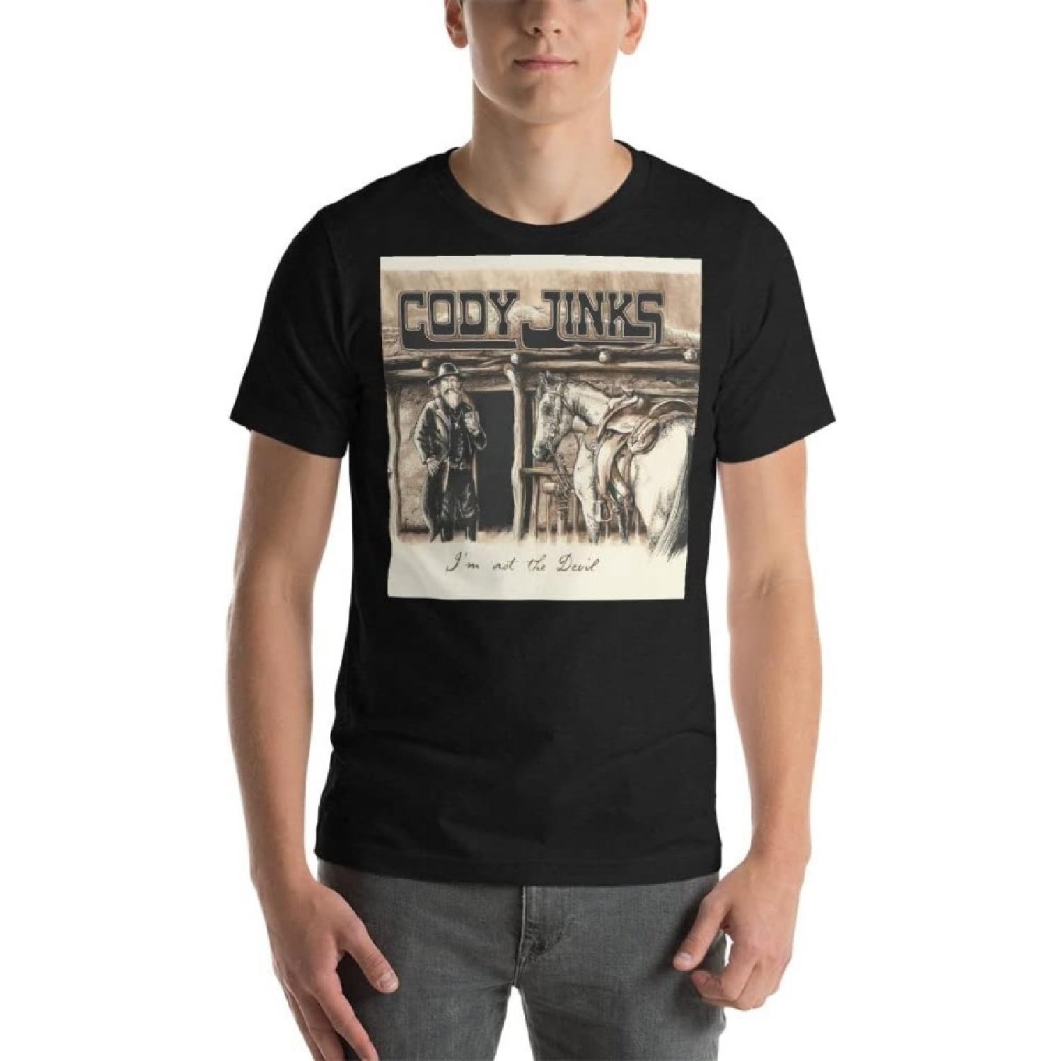 Cody Jinks T-Shirt Alt Country Unisex Heavy Cotton Tee Shirt XXXXXL разноцветный