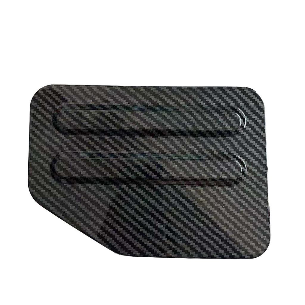 For Suzuki Jimny JB74 JB64 2018-2020 Car Gas Tank Cover Cap Decorative Oil ABS Carbon Fiber Fuel Stickers Exterior Accessories