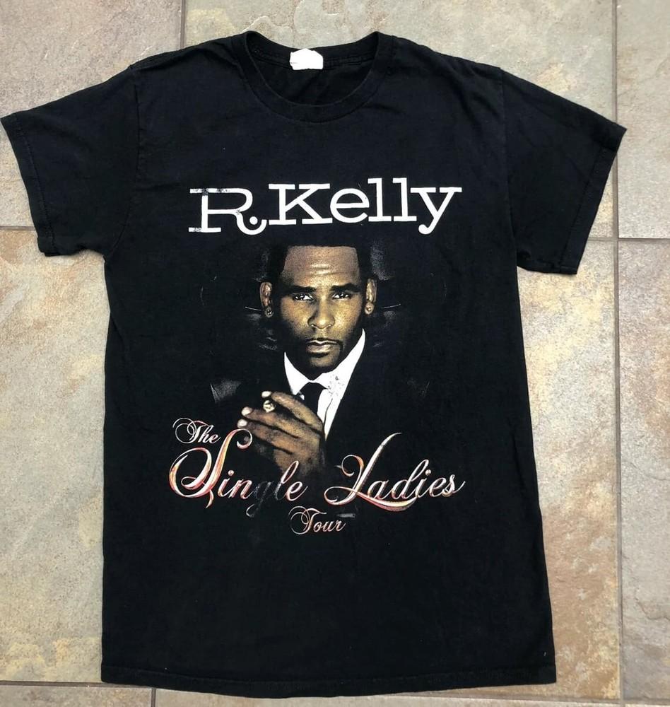 VTG R.Kelly Tour Short Sleeve Black All Size Unisex Shirt Unisex T-Shirt M