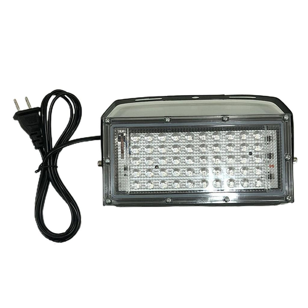 LED UV Black Light Blacklight Flood Light with Plug for Printing Spraying
