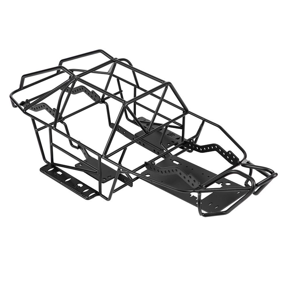 RC Chassis Frame Durable Metal 1:10 Scale Remote Control Crawler Car Full‑Tube Frame Chassis RC Vehicle Roll Cage Accessory Fit for Axial Wraith RR10 90053 90048 1//10 RC Car