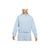 Jordan Sweatshirts Women's Blue Hooded Moderate Regular DD6999-438