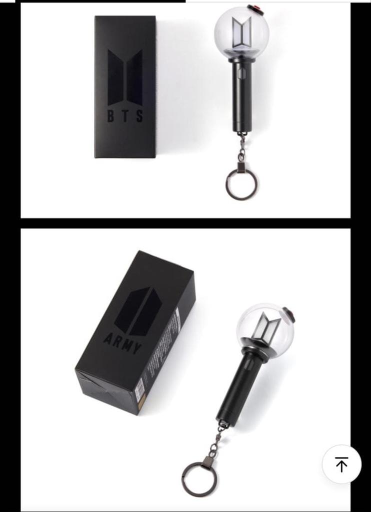 [USED] BTS OFFICIAL LIGHT STICK KEYRING VER.4