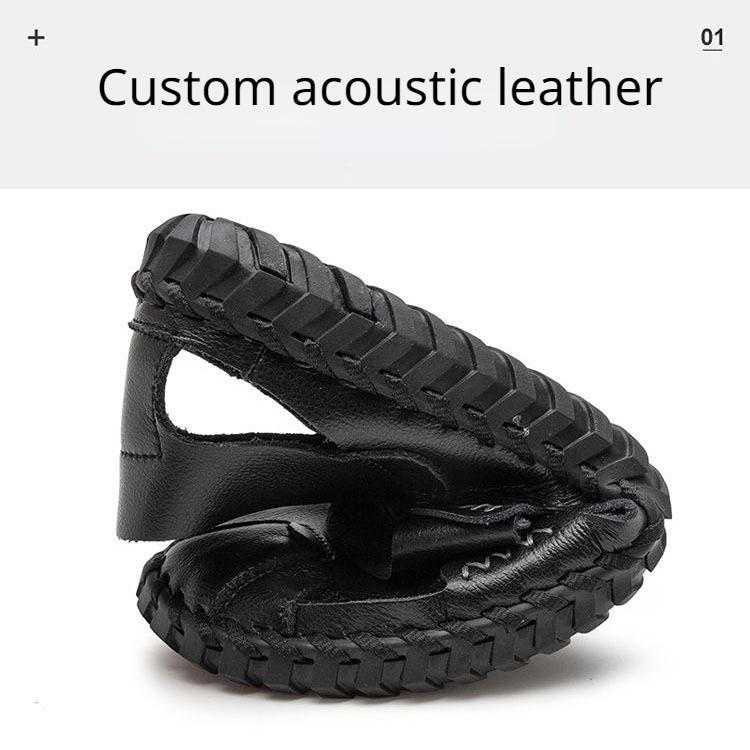 Echtes Leder Herrensandalen Sommer Herrenschuhe Jungen Oberbekleidung Gewickelte Sandalen Herren Strandschuhe