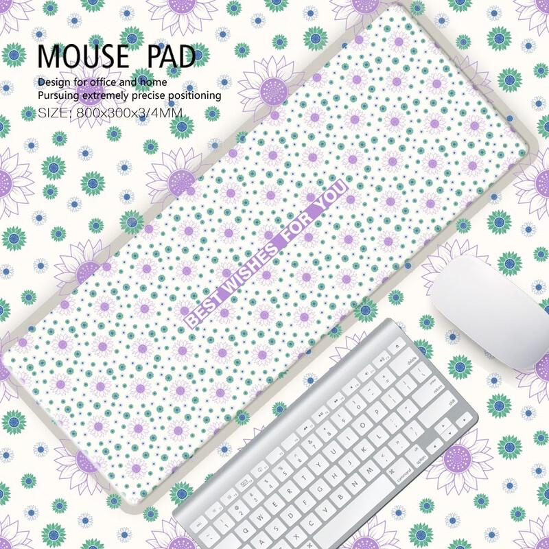 Fumade Small Floral Office Mouse Pad