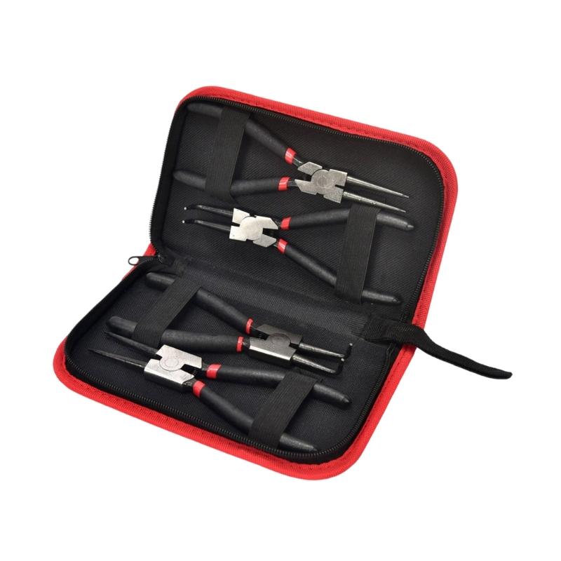 

Heavy Duty 7 Inch Circlip Pliers For Automotive Repair And Industrial Use Carbon Steel Construction Twin Function Design